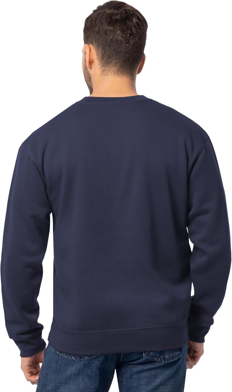 Men'S Eversoft Fleece Crewneck Sweatshirts, Moisture Wicking & Breathable, Sizes S-4X